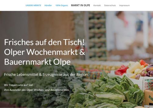 Olper Wochenmarkt Olpe