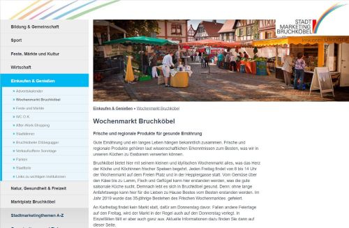 Bruchköbeler Wochenmarkt Bruchköbel Bruchköbel