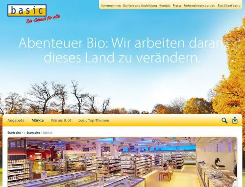 basic Bio-Supermarkt Frankfurt a.M. Eckenheimer Landstrasse Frankurt - Nordend - West