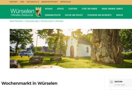 Wochenmarkt Würselen Würselen