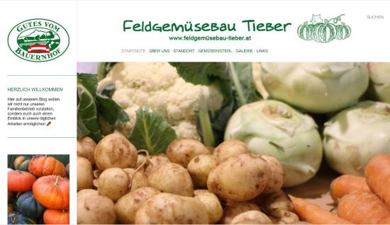 Feldgemüsebau Tieber Graz - Liebenau