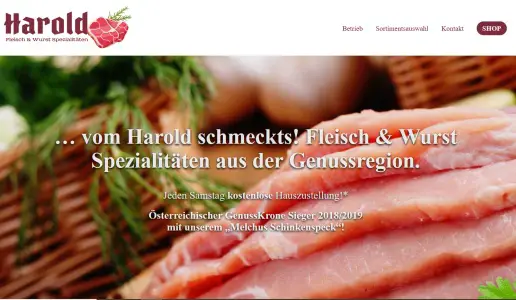 Harold Fleisch- und Wurstspezialitäten Sitzenberg-Reidling