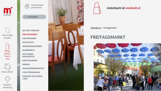Wochenmarkt Mistelbach Mistelbach