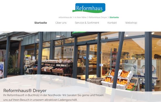 Reformhaus Dreyer - Naturkostmarkt mit Bistro Buchholz in der Nordheide