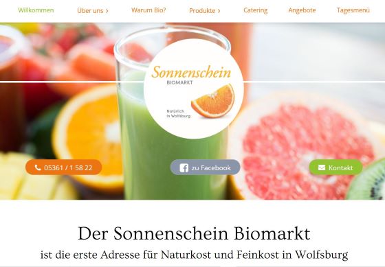 Sonnenschein Biomarkt Wolfsburg