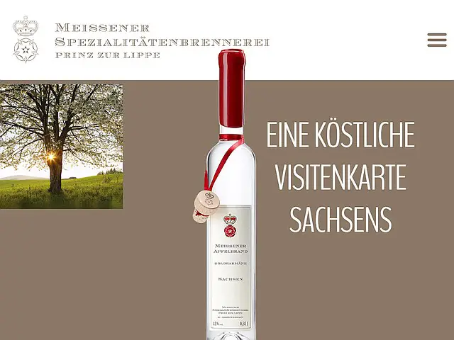 Meissener Spezialitätenbrennerei - Prinz zur Lippe GmbH Klipphausen