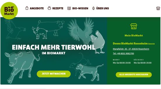 Denns BioMarkt Rosenheim