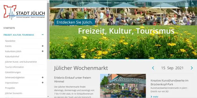 Wochenmarkt Jülich Jülich