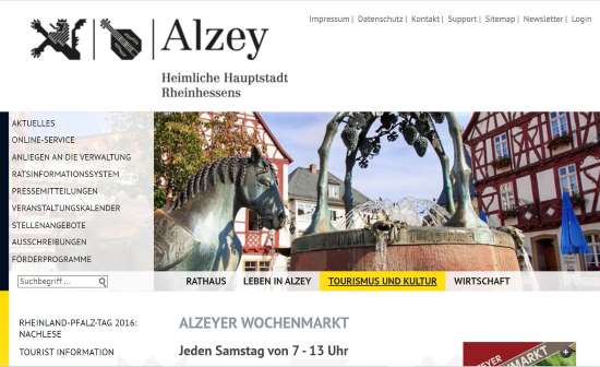 Alzeyer Wochenmarkt Alzey