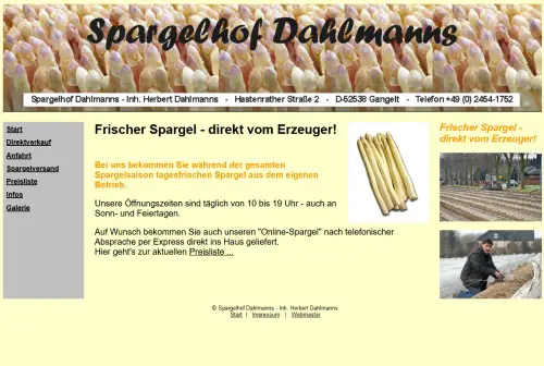 Spargelhof Dahlmanns  Gangelt