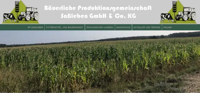 Frischmilchtankstelle Bäuerliche Produktionsgemeinschaft Saßleben Calau - Saßleben