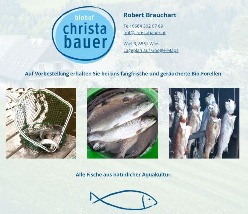 Biohof Christa Bauer Wies - Sankt Katharina in der Wiel