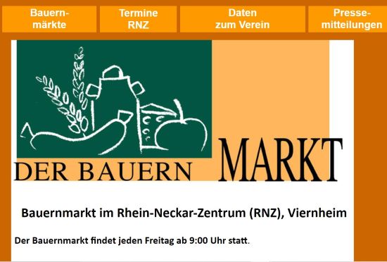 Bauernmarkt Rhein-Neckar-Zentrum Viernheim