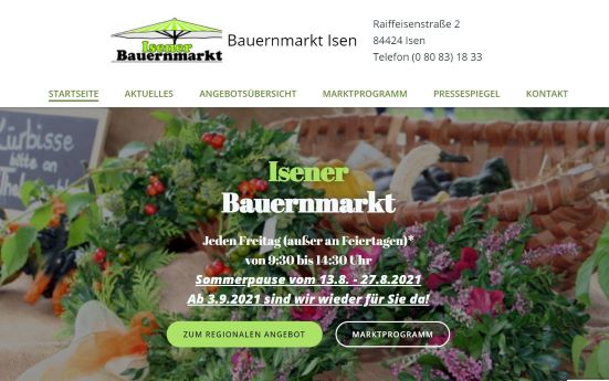 Bauernmarkt Isen Isen