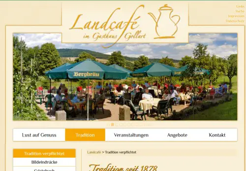 Manufaktur / Landcafé im Gasthaus Gollart Uslar - Kammerborn