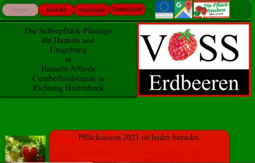 Voß Erdbeeren Hameln