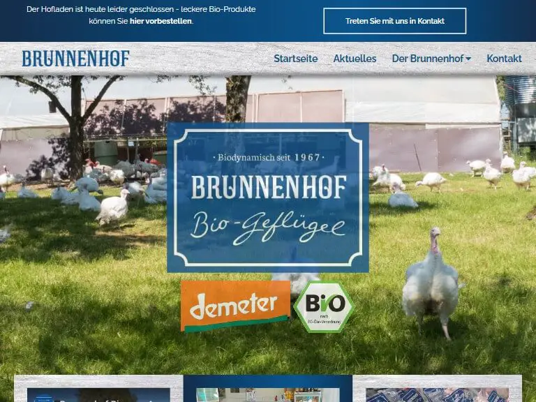 Geflügel vom Brunnenhof  Künzelsau