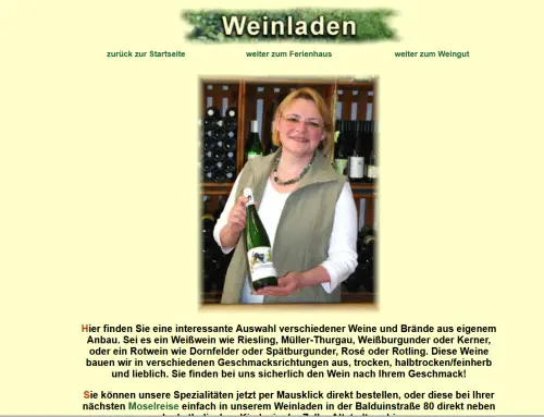 Weingut Theo Engel Weinladen, Ferienhaus Zell-Kaimt