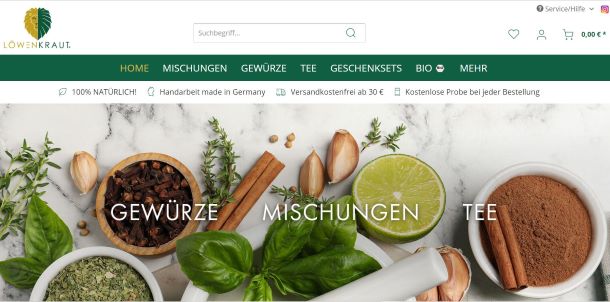 Gewürzerie Löwenkraut Braunschweig - Wenden