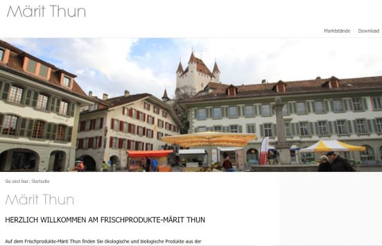 Frischprodukte-Märit Thun Thun