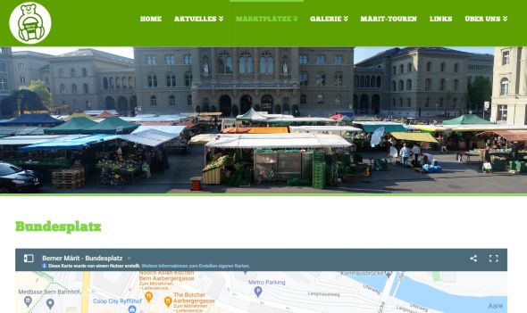 Berner Märit Bundesplatz - Berner Wochenmarkt Bundesplatz Bern