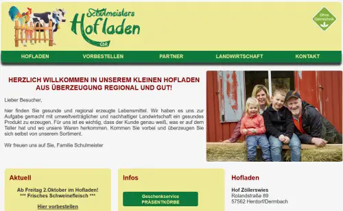 Schulmeisters Hofladen Herdorf - Dermbach