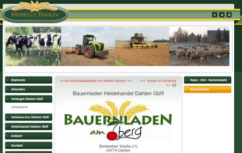 Bauernladen am Kirschberg - Heidegut Dahlen Dahlen