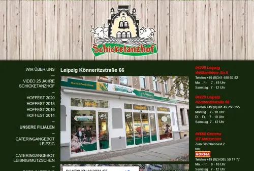 Fleischerei Schicketanz Leipzig Könneritzstraße Leipzig