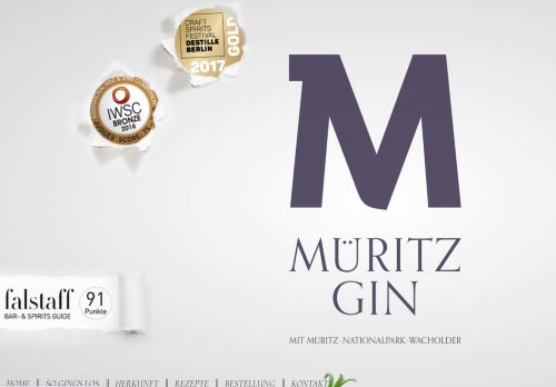 Müritz Gin - Onlineshop Waren (Müritz)