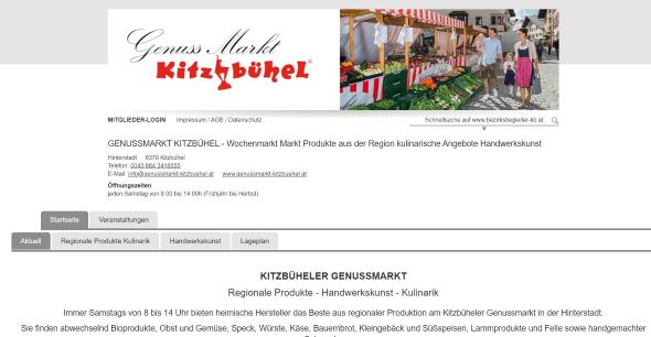 Genussmarkt Kitzbühel - Wochenmarkt Kitzbühel