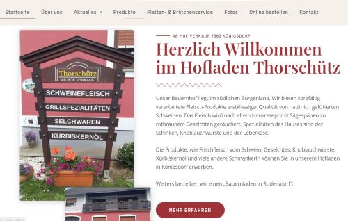 Hofladen Thorschütz - ab Hof Verkauf Königsdorf Königsdorf