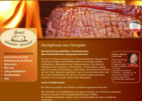 Hansi’s Spanferkel Partyservice / Catering Honigsee