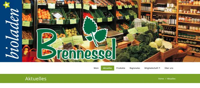 Brennessel Naturkostladen Kiel-Pries