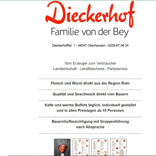 Dieckerhof - Familie von der Bey Oberhausen