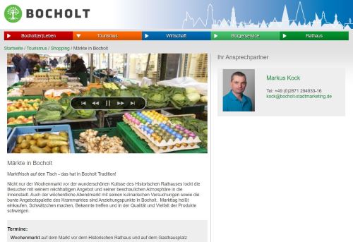 Bocholter Wochenmarkt Bocholt
