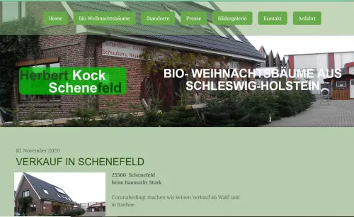 Bio Weihnachtsbäume Kock Schenefeld