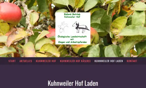 Hofladen Kuhnweiler Hof Großerlach Kuhnweiler