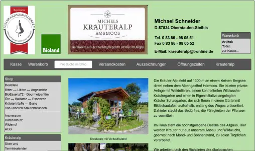 Michels Kräuteralp Hörmoos Oberstaufen - Steibis