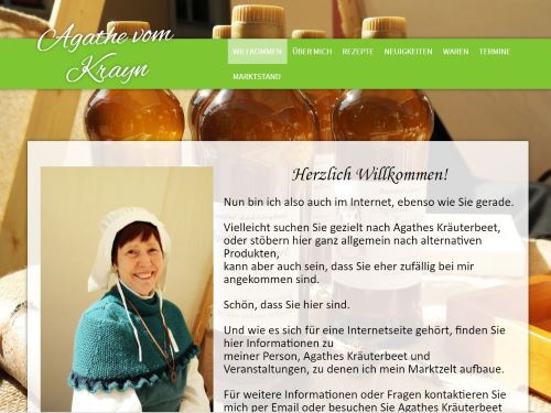 Agathe vom Krayn - Manufaktur Agathes Kräuterbeet Prichsenstadt