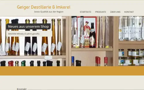 Destillerie und Imkerei Geiger Igersheim-Harthausen