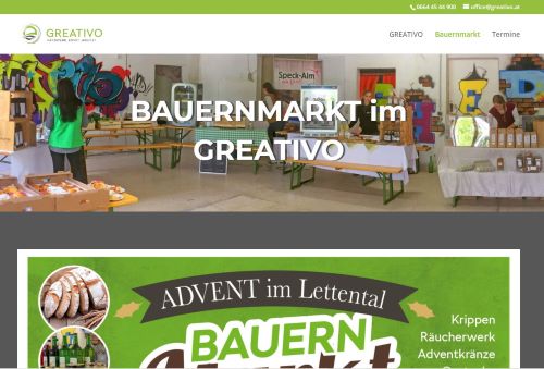 Regionalmarkt im Greativo in Grein Grein