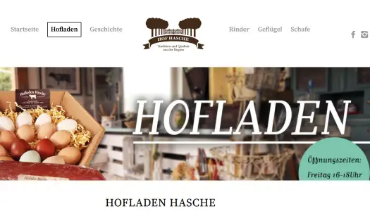 Hof Hasche - Hofladen Strande / Rabendorf