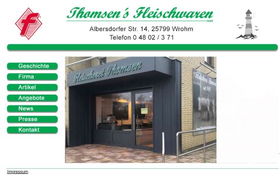 Fleischerei Thomsen Wrohm