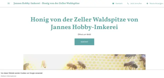Jannes Hobby-Imkerei - Honig von der Zeller Waldspitze Würzburg