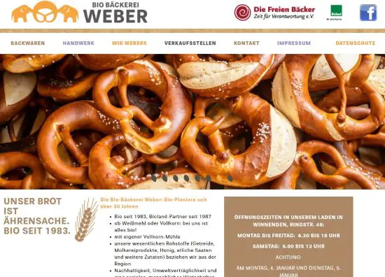 Bio-Bäckerei Weber in Winnenden Winnenden