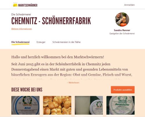 Marktschwärmerei Chemnitz - Schönherrfabrik Chemnitz