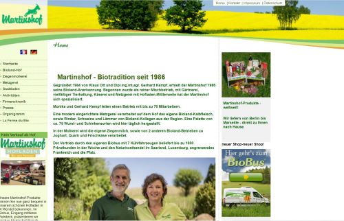 Martinshof Stadtladen - Biomarkt mit Bistro in der Diskontopassage Saarbrücken