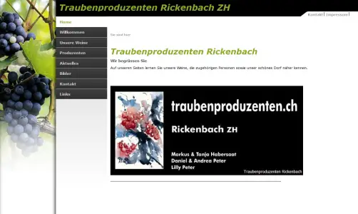 Traubenproduzenten Rickenbach Rickenbach