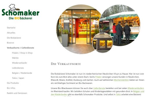 Biobäckerei Schonmaker mit Café Aachen-Mitte