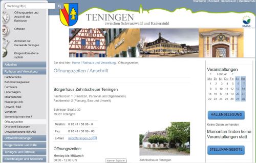 Wochenmarkt Teningen Teningen